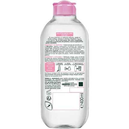 Garnier Skin Active Solution Micellare All In 1 Sensitive Skin 400ml