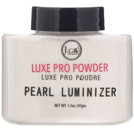 J.Cat Beauty Luxe Pro Makeup Setting Powder Matte Finish Helps Control Oil