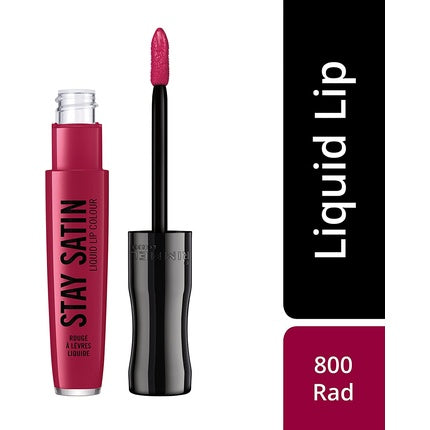 Rimmel London Stay Satin Liquid Lipstick 800 Rad 5.5 ml