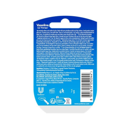 Vaseline Lip Therapy The Original Nourishing Lip Balm for Optimal Moisture 7g