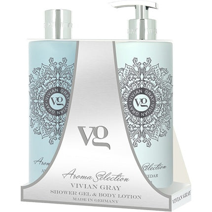 Amber & Cedar Cosmetic Body Care Set