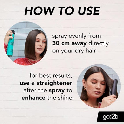 got2b gotGLOSS Hair Spray Finish for Glossy and Glass-like Hair 200ml