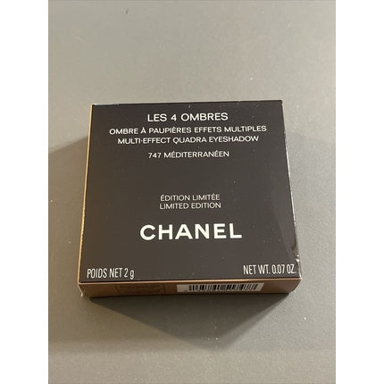 Chanel Les 4 Ombres Multi Effect Quadra Eyeshadow Nr 747 Mediterraneen 2g