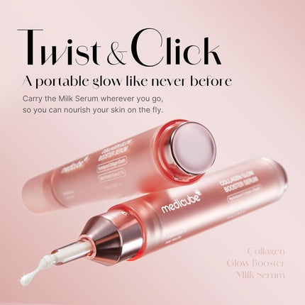 Medicube Collagen Glow Booster Milk Serum - Twist & Click for Radiance and Hydration