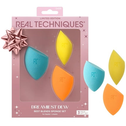 Real Techniques Dreamiest Dew Best Blends Sponge Set