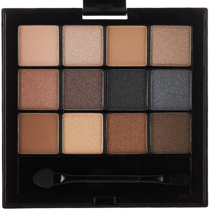 Eveline Eye Shadow Palette All In One Nude Satin and Soft Shadows 12g