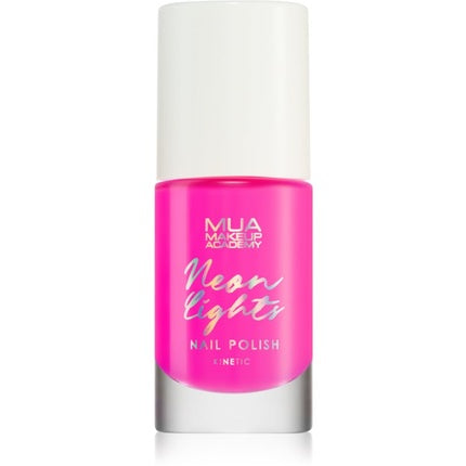 MUA Makeup Academy Neon Lights Nail Polish - Kinetic, 8 ml