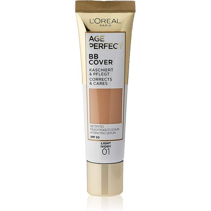 L'Oréal Paris Age Perfect BB Cover Tinted Moisturizer 01 Light Ivory 30ml