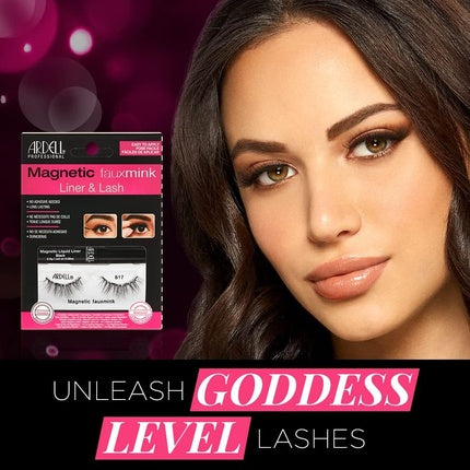 Ardell Magnetic Faux Mink Liquid Liner &amp; Lash 817