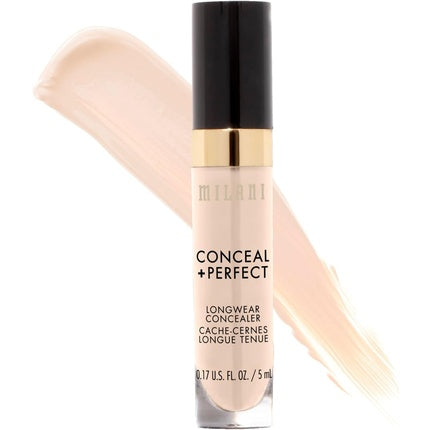 Milani Conceal + Perfect Longwear Concealer 5g 100 Pure Ivory