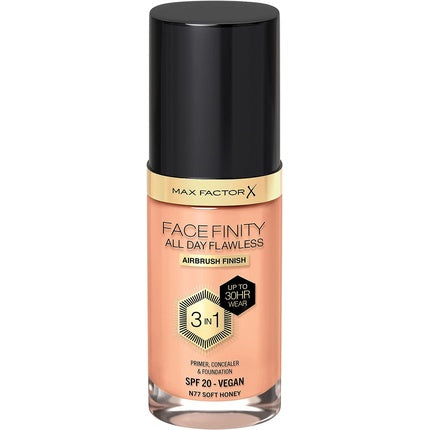 Max Factor Facefinity 3-in-1 All Day Flawless Liquid Foundation SPF 20 77