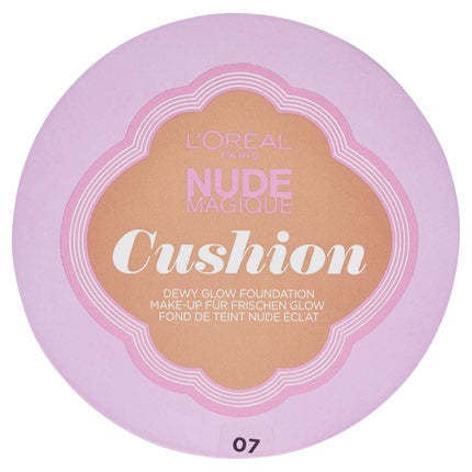 L'Oréal Paris Nude Magique Cushion Natural Make Up 07 Golden Beige with SPF 29 15g