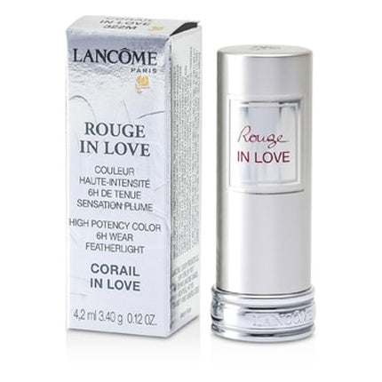 Lancome Rouge In Love High Potency Color Lipstick #322M Corail In Love 0.12oz