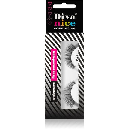 Diva & Nice Cosmetics False Eyelashes Type 4704