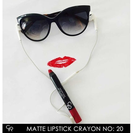 Golden Rose Matte Lipstick Crayon 20