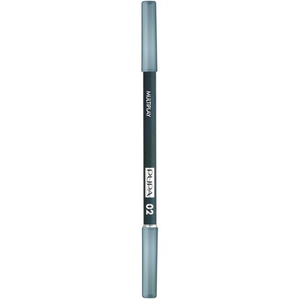 PUPA Milano Multiplay Eye Pencil 02 Electric Green for Women 0.04oz