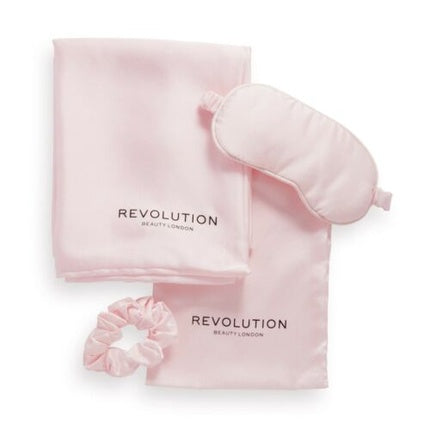 Revolution Beauty The Beauty Sleep Satin Set Pink