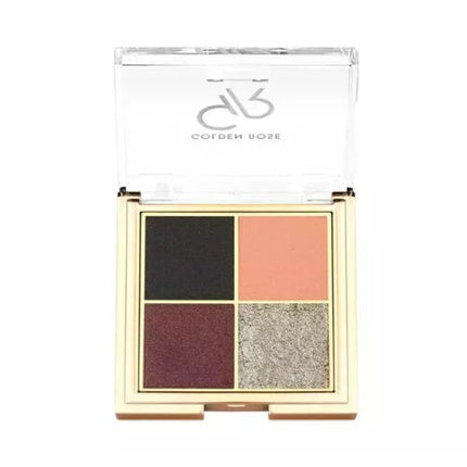 Golden Rose Quattro Eyeshadow Palette 01 Midnight Kiss 2.2g