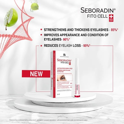 Seboradin Fito Cell Eyebrow and Eyelash Growth Serum 6ml