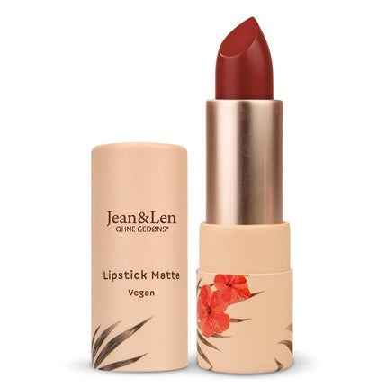 Jean & Len Matte Tropical Red 102 Lipstick Silky Nourishing Lipstick 4ml
