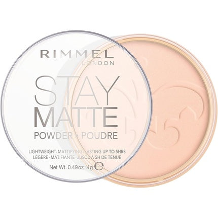 Rimmel Stay Matte Long Lasting Pressed Powder In Pink Blossom, 14g