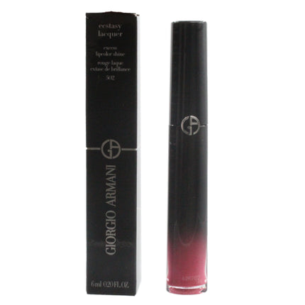 Giorgio Armani Rose Lipstick Ecstasy Lacquer Excess Lip Color Gloss 502 Boudoir
