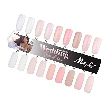 Mollylac Wedding Uv/Led Hybrid Nail Polish 25 I Do Sweet Princess 5g