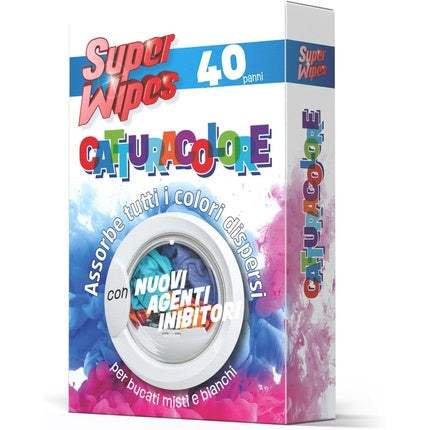 Super Wipes Colour Catching Cloths 40 Cloths