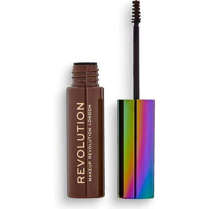 Makeup Revolution High Brow Gel with Cannabis Sativa M Brown 6ml