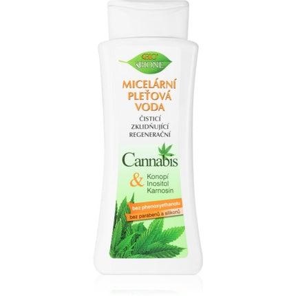 Bione Cosmetics Cannabis Micellar Makeup Remover and Cleanser 255 ml