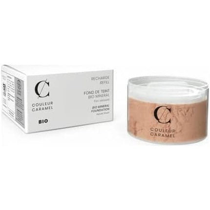 Couleur Caramel BIO MINERAL Foundation Refill Vegan and Organic 23 Apricot Beige