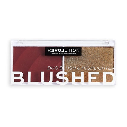 Revolution Relove Blushed Duo Blush &amp; Highlighter in Wishful