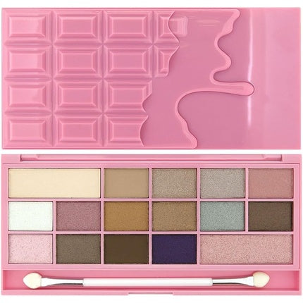 Makeup Revolution I Heart Makeup Eyeshadow Palette - I Heart Chocolate Pink Fizz Mixed 22g