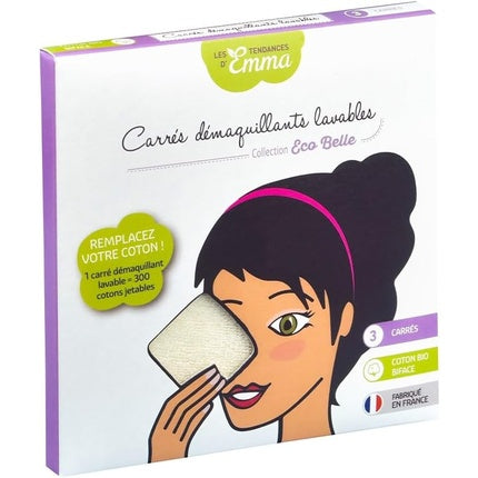 Les Tendances D'Emma Washable Cotton Discs and Pads - Pack of 3