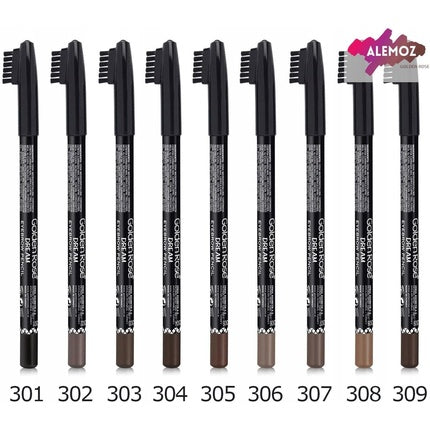 Golden Rose Dream Eyebrow Pencil with Brush K-GDB 305