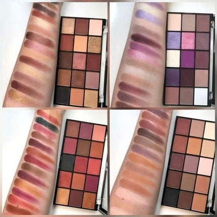 Revolution Beauty London Reloaded Eyeshadow Palette Affection 15 Shades