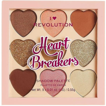 I Heart Revolution Heartbreakers Eye Shadow Palette 9 Majestic