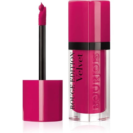 Bourjois Rouge Edition Velvet Liquid Lipstick 06 Pink Pong Purples 6.7ml