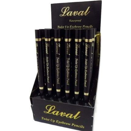 Laval Twist Up Retractable Kohl Eyeliner Pencil Black