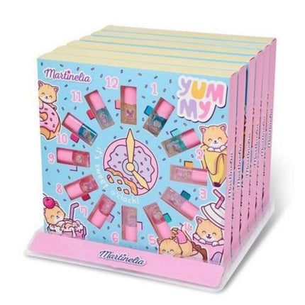 Yummy Clock Nail Polish Set 12 Pieces