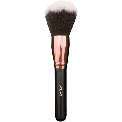 Layla Cosmetics F102 Hybrid Foundation Makeup Brush for Delicate and Fluid Application