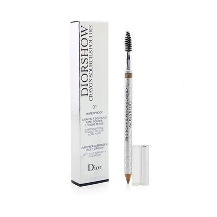 Christian Dior Ladies Show Waterproof Eyebrow Powder Pencil #01 Blonde 1.19g