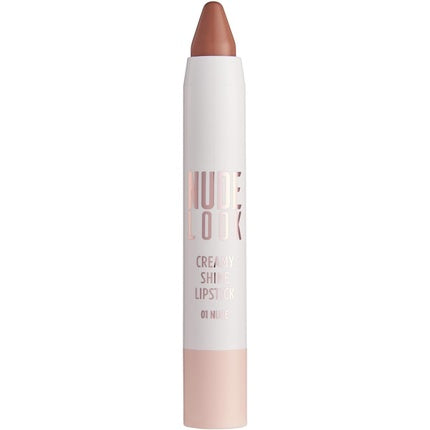 Golden Rose Nude Look Creamy Shine Lipstick 01 Nude