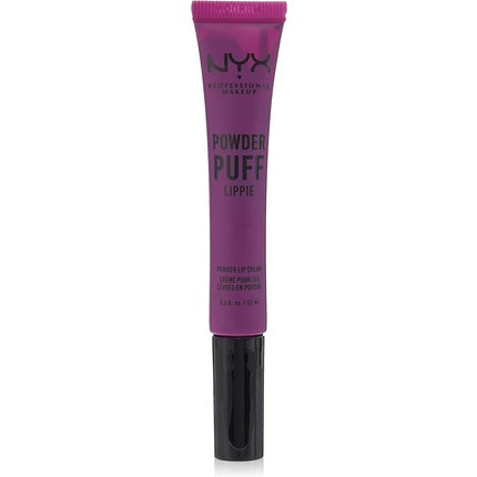 NYX PROFESSIONAL MAKEUP Powder Puff Lippie Lip Cream Liquid Lipstick Senior Class Plum Purple