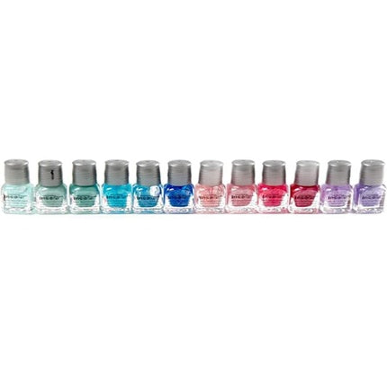 Set of 12 Different Colored Nail Polishes