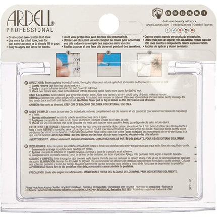 Ardell False Lashes Soft Touch Individuals Knot-Free Medium Black