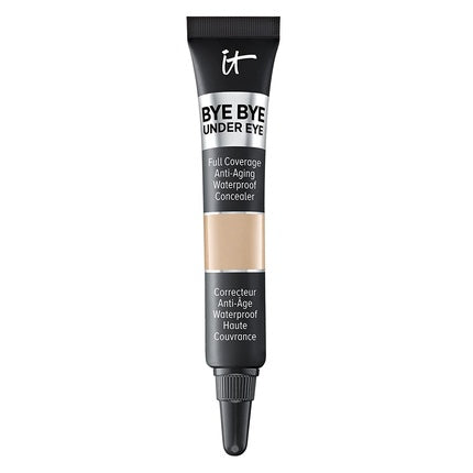 IT Cosmetics Bye Bye Under Eye Full Coverage Concealer for Dark Circles Fine Lines Redness & Discoloration 13.0 Light Natural 0.11 fl oz