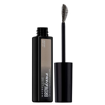Maybelline New York Brow Drama Eyebrow Mascara and Pencil with Color Pigment Gel and Ball Brush 0 Dark Blonde 8ml