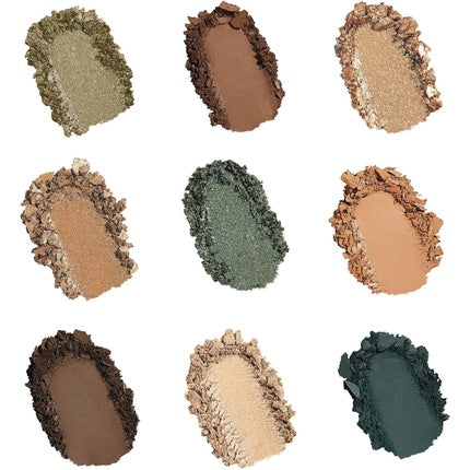 Sigma Beauty On-the-Go Eyeshadow Palette Ivy 9 Bold Eyeshadow Shades in Matte Shimmer and Metallic Finishes Highly Pigmented Vegan Eye Makeup Palette Clean Beauty Products