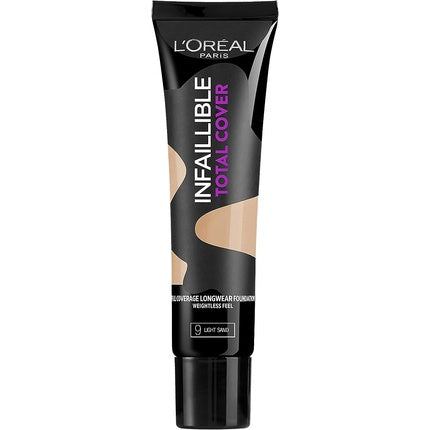 L'Oréal Infallible Total Cover Foundation 9 Light Sand 35g